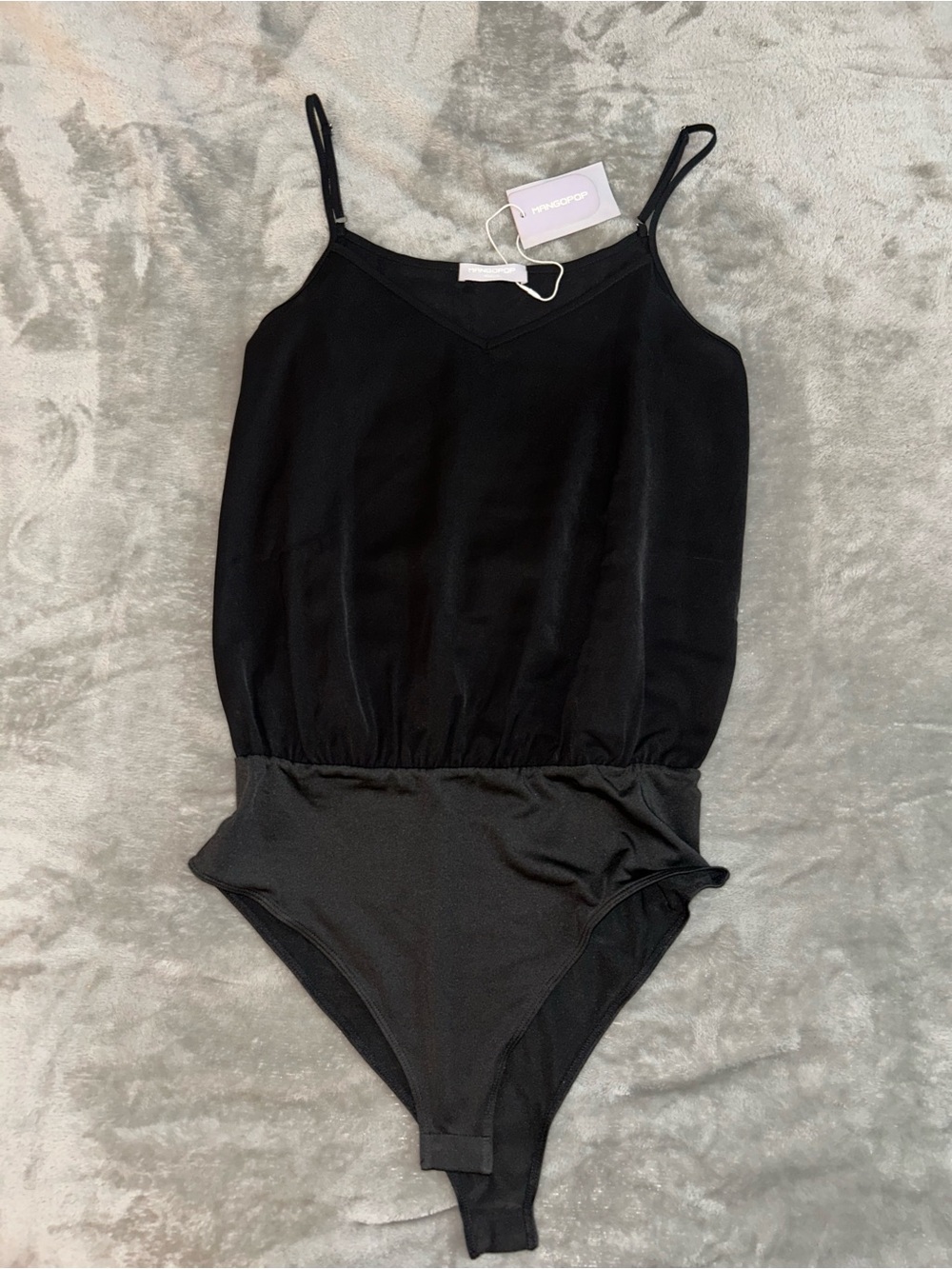 Mangopop black bodysuit